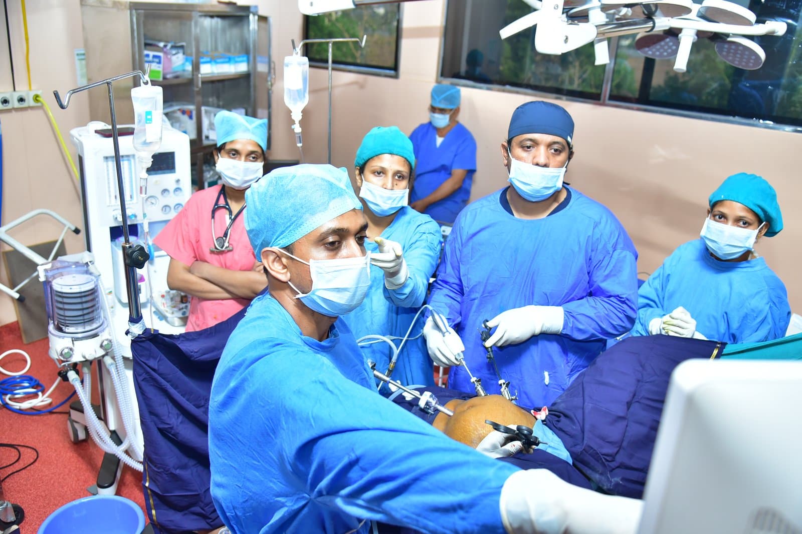 Modular 4K 3D Laparoscopic OT Suite